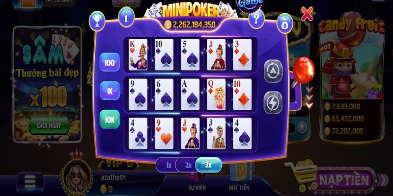 Giới thiệu khái quát về sản phẩm Mini Poker Rikvip